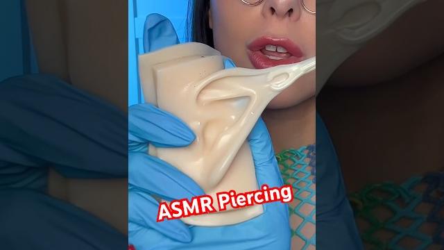 Asmr girl gives you first ear piercing #asmr #shorts #comedy Asmr girl gives you first ear piercing #asmr #shorts #comedy