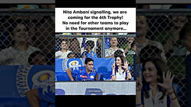 Nita ambani signals 6th Nita ambani signals 6th