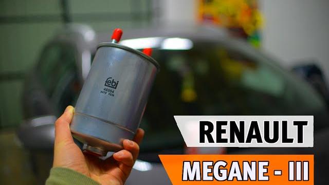 Замена топливного фильтра renault megane iii Замена топливного фильтра renault megane iii