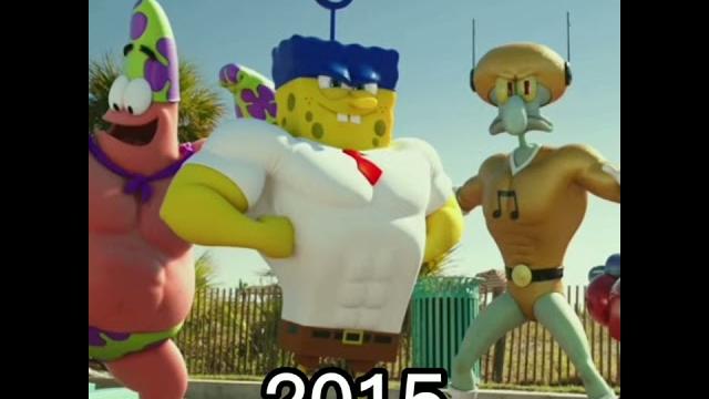 Evolução do bob esponja (1999-2021) Evolução do bob esponja (1999-2021)