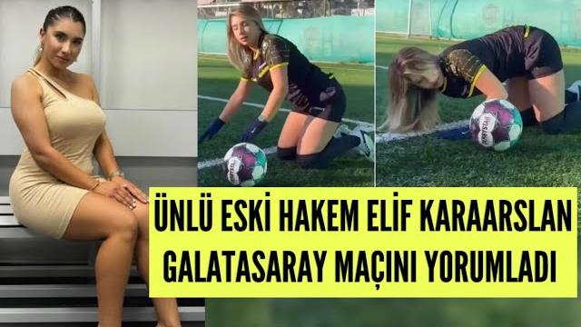 Hakem elif karaarslan'dan "i̇z düşümü" paylaşımı Hakem elif karaarslan'dan "i̇z düşümü" paylaşımı
