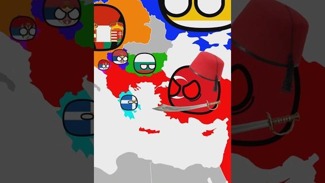Balkan wars in a nutshell #countryballs Balkan wars in a nutshell #countryballs