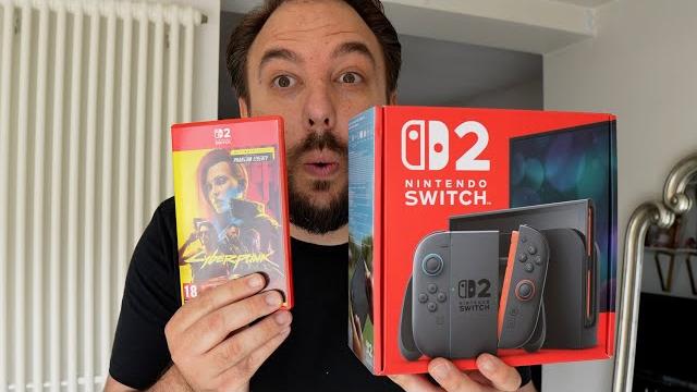 Nintendo switch 2 unboxing Nintendo switch 2 unboxing