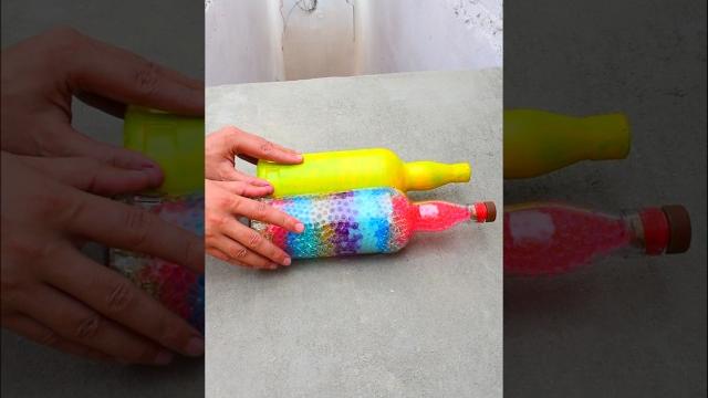Colorfull breaking glass bottle ️ crushing crunchy & soft things #shorts #asmr #satisfying Colorfull breaking glass bottle ️ crushing crunchy & soft things #shorts #asmr #satisfying