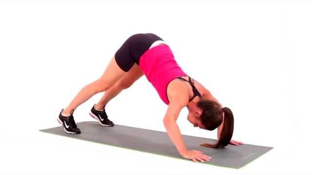 Pike pushup Pike pushup