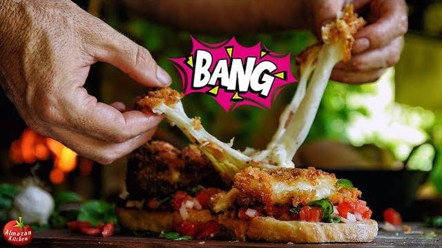 Ultimate cheese bomb sandwich! Ultimate cheese bomb sandwich!