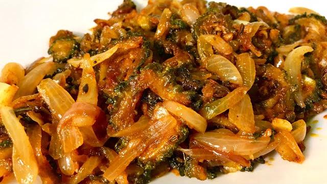Karele ki sabzi | crispy karela fry sabzi recipe | bittergourd onion sabzi | easy & tasty karela Karele ki sabzi | crispy karela fry sabzi recipe | bittergourd onion sabzi | easy & tasty karela