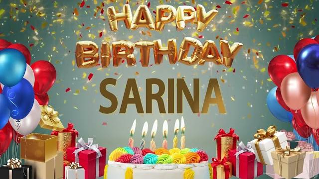 Sarina - happy birthday sarina Sarina - happy birthday sarina
