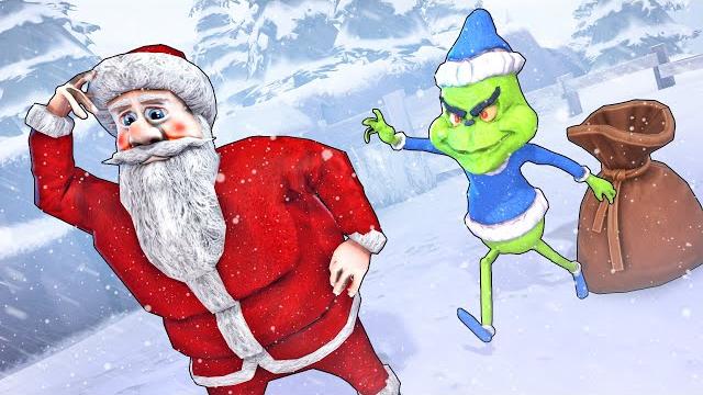 Маньяк гринч пытается поймать санту! а санта затроллить гринча! кто кого? (угарный маньяк в кс го) Маньяк гринч пытается поймать санту! а санта затроллить гринча! кто кого? (угарный маньяк в кс го)