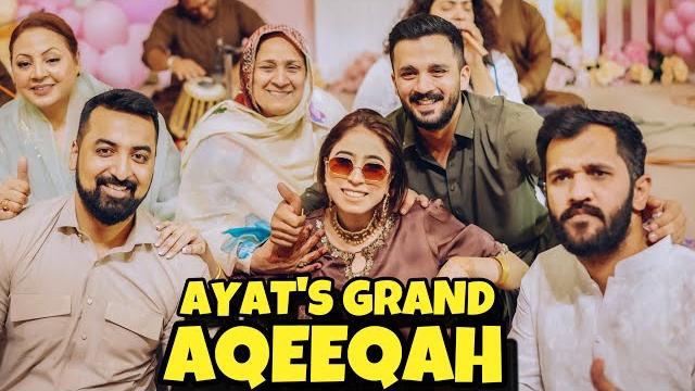 Most awaited vlog || ayat zahra's aqeeqah with a bang Most awaited vlog || ayat zahra's aqeeqah with a bang