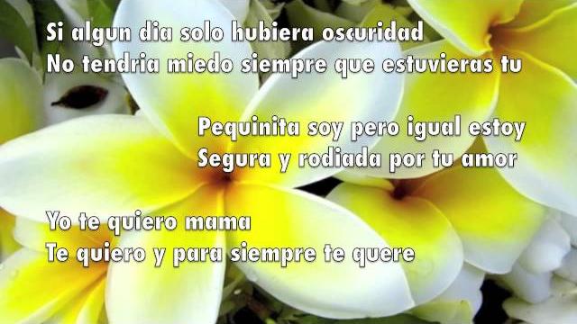 Mami te traigo flores Mami te traigo flores