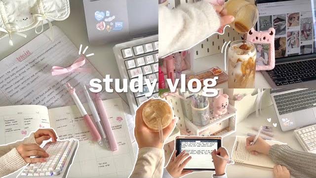 Study vlogfinals week, realistic very productive days, café hopping, lots of coffee, 5am mornings Study vlogfinals week, realistic very productive days, café hopping, lots of coffee, 5am mornings