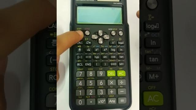 Casio fx-991es plus. original test Casio fx-991es plus. original test