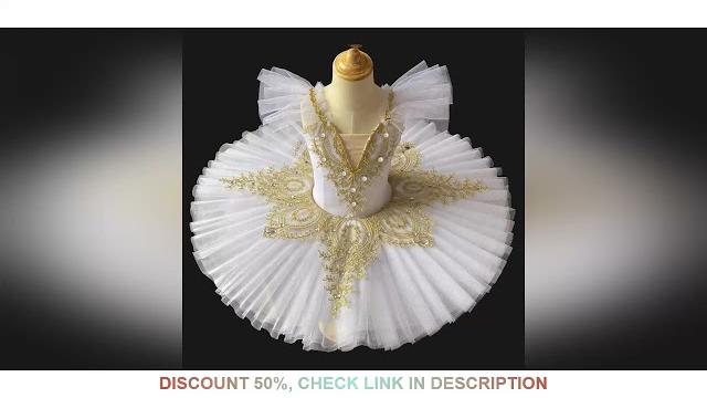 White swan lake professional ballet tutu girls platter pancake tutu ballerina party dress child kids White swan lake professional ballet tutu girls platter pancake tutu ballerina party dress child kids