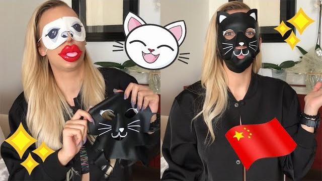 Trying weird chinese beauty products & tools Trying weird chinese beauty products & tools