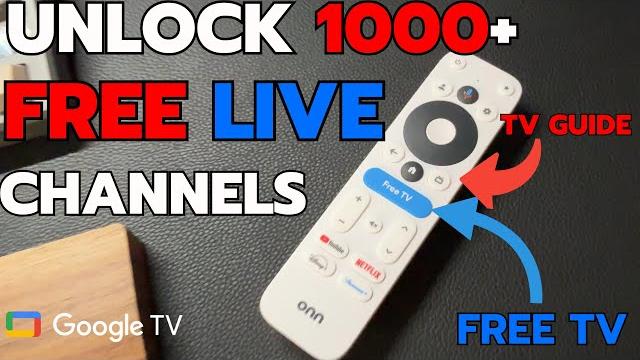 Watch 1000+ free live channels on google tv | maximize with free tv & guide buttons on your onn 4k Watch 1000+ free live channels on google tv | maximize with free tv & guide buttons on your onn 4k