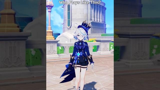 People actually play like this in genshin impact People actually play like this in genshin impact