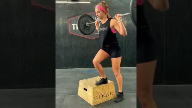 Back rack low box lateral step ups Back rack low box lateral step ups