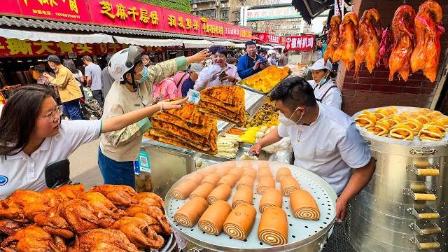China's shandong morning market a high-carb carnival! here is the most distinctive chinese breakfast China's shandong morning market a high-carb carnival! here is the most distinctive chinese breakfast