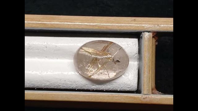 Golden rutile quartz Golden rutile quartz