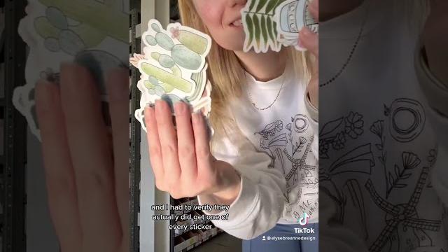 Pack an order for 424 stickers with me! #smallbusiness #smallbusinessowner #stickers #packingorders Pack an order for 424 stickers with me! #smallbusiness #smallbusinessowner #stickers #packingorders