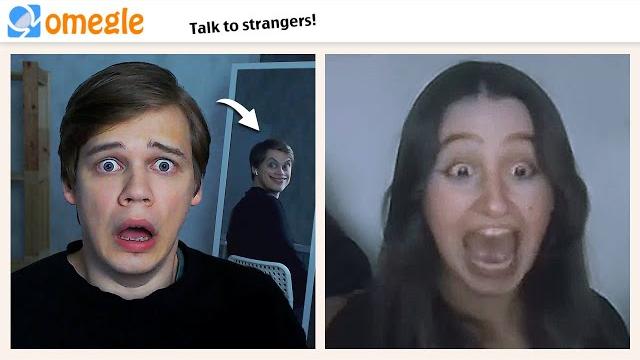 My reflection scares people on omegle My reflection scares people on omegle