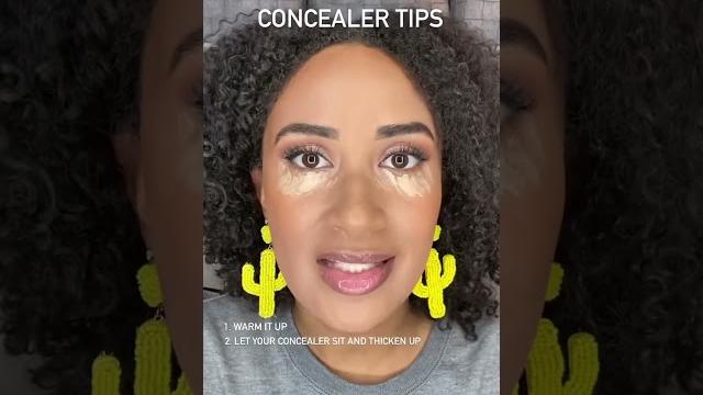 Tips for a great concealer application Tips for a great concealer application