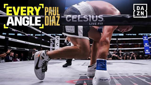 Jake paul knockdown vs nate diaz | every angle Jake paul knockdown vs nate diaz | every angle