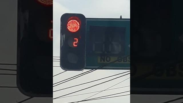 Traffic light countdown. but dark am Traffic light countdown. but dark am