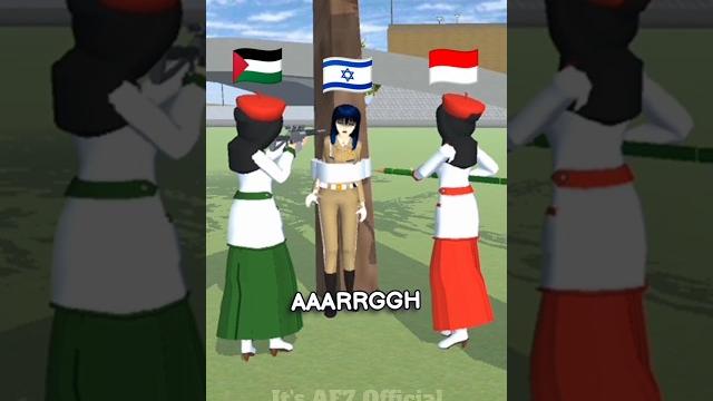 Akibat minta bantuan dengan berkata kasar | sakura school simulator palestina israel Akibat minta bantuan dengan berkata kasar | sakura school simulator palestina israel
