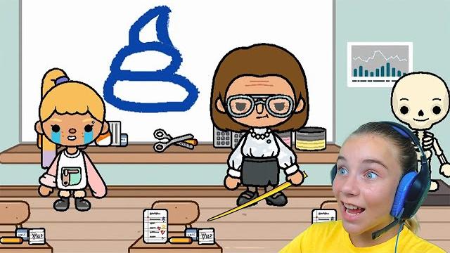 Первый день в школе! снова в школу тока бока Первый день в школе! снова в школу тока бока