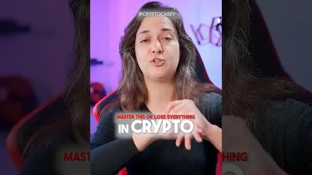 Master this or lose everything in crypto Master this or lose everything in crypto