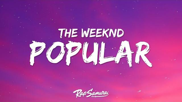 The weeknd, madonna, playboi carti - popular (lyrics) The weeknd, madonna, playboi carti - popular (lyrics)
