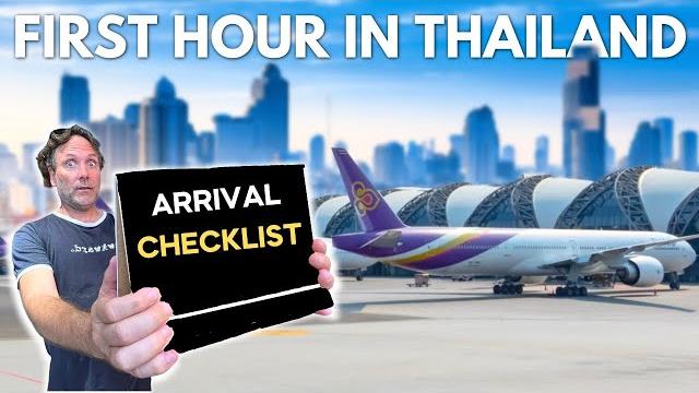 A guide to your first hour in bangkok, thailand A guide to your first hour in bangkok, thailand