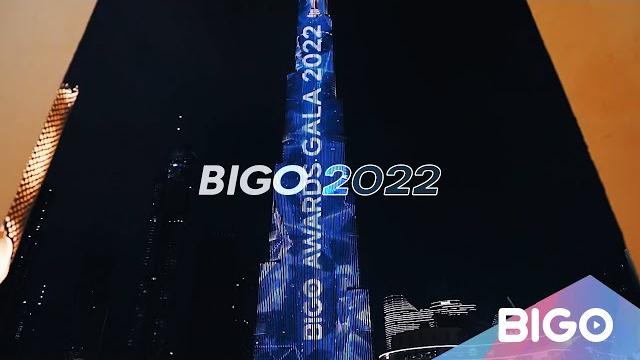 Bigo lights up burj khalifa | bigo awards gala 2022 Bigo lights up burj khalifa | bigo awards gala 2022