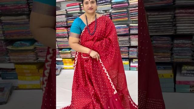 Silk bandhani|#silk #bandhani #fancy #saree #pure #light #weight #onlineshopping #function #explore Silk bandhani|#silk #bandhani #fancy #saree #pure #light #weight #onlineshopping #function #explore