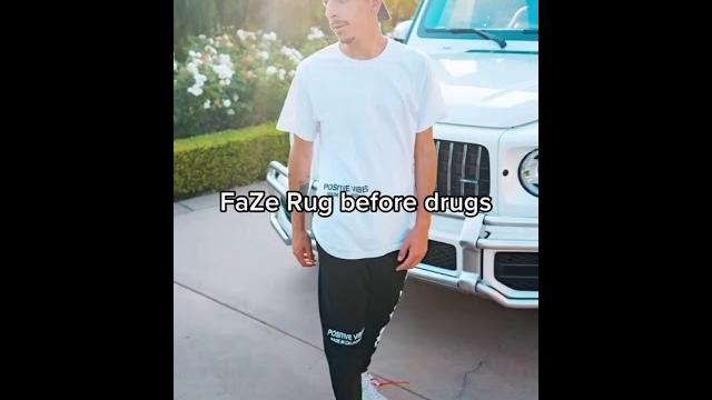 Faze rug before and after drugs Faze rug before and after drugs