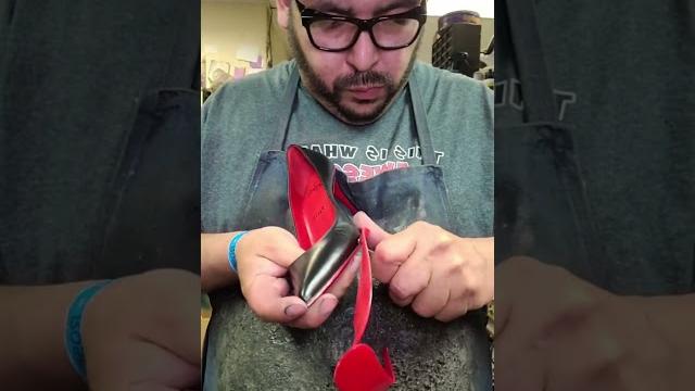Adding protective soles to christian louboutin Adding protective soles to christian louboutin