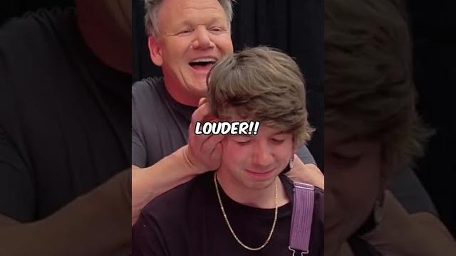 Gordon ramsay makes karl an idiot sandwich Gordon ramsay makes karl an idiot sandwich
