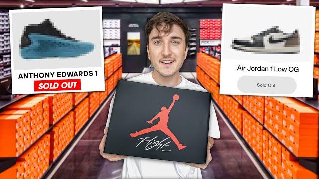 I bought every sold out sneaker at the outlets! I bought every sold out sneaker at the outlets!