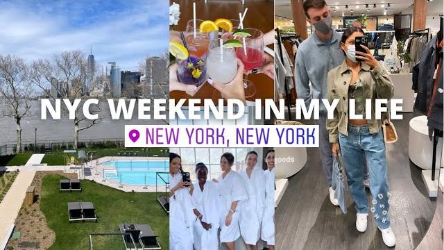 Nyc weekend in my life: qc spa, brunch, apartment & vacation shopping + creating my wedding registry Nyc weekend in my life: qc spa, brunch, apartment & vacation shopping + creating my wedding registry