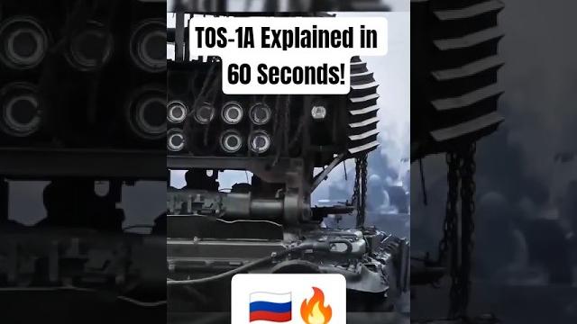 How tos-1a works: russia’s heavy flamethrower rocket system! #tos1a #militarytechnology #shorts How tos-1a works: russia’s heavy flamethrower rocket system! #tos1a #militarytechnology #shorts