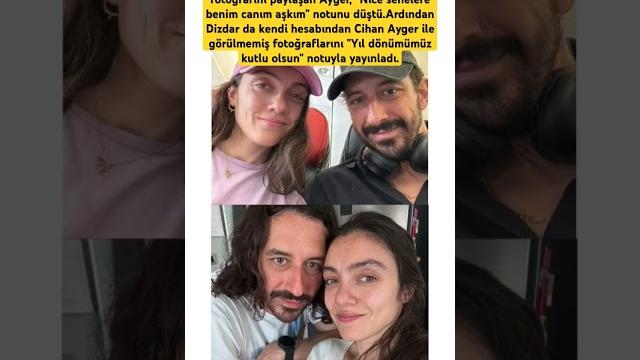 Merve dizdar ile cihan ayger'den evlilik yıl dönümünü kutladı merve dizdar ile farklı yerlerde ve Merve dizdar ile cihan ayger'den evlilik yıl dönümünü kutladı merve dizdar ile farklı yerlerde ve