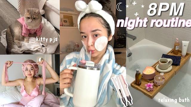 My self care night routine My self care night routine