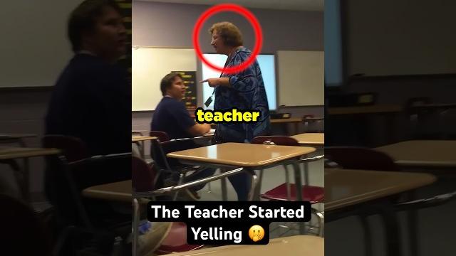 This teacher got fired for getting angry.. This teacher got fired for getting angry..