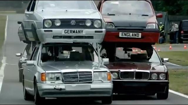 Double decker racing vs the germans part 1 | top gear series 11 Double decker racing vs the germans part 1 | top gear series 11