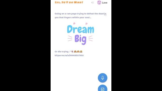 Dream big or die trying. Dream big or die trying.