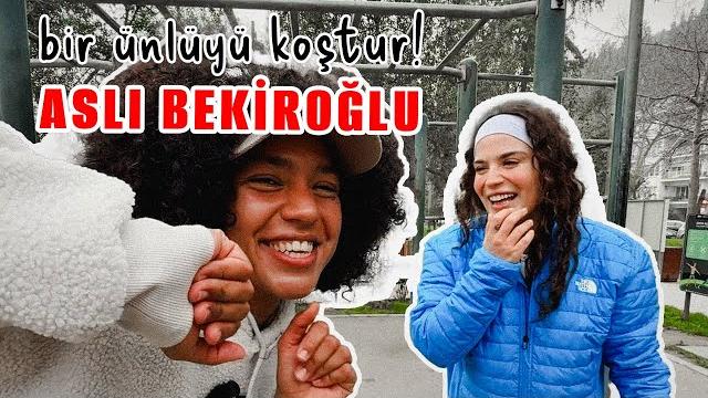Bir ünlüyü koştur | aslı bekiroğlu Bir ünlüyü koştur | aslı bekiroğlu