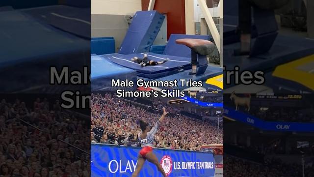 How does she do it #simonebiles #gymnast #olympics #olympicgymnast #olympics #sports #sport #d1 How does she do it #simonebiles #gymnast #olympics #olympicgymnast #olympics #sports #sport #d1