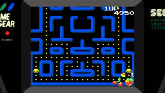Ms. pac-man (gg) gameplay Ms. pac-man (gg) gameplay